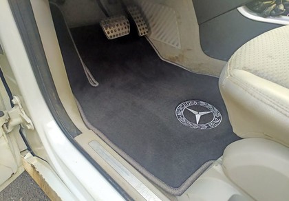 Ворсовые коврики на Mercedes B (W245) 2005 - 2012 в Иркутске
