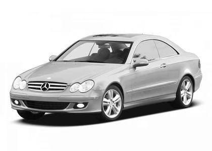 EVA коврики на Mercedes CLK (C209) 2002 - 2009 в Иркутске