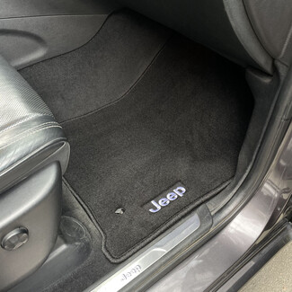 Ворсовые коврики на Jeep Grand Cherokee (WK2) 2010 - 2022 в Иркутске Ворсовые коврики на Jeep Grand Cherokee (WK2) 2010 - 2022 в Иркутске