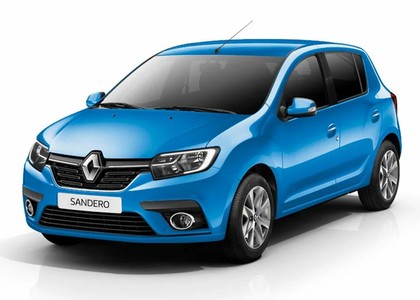 Ворсовые коврики на Renault Sandero II 2014 - 2025 в Иркутске