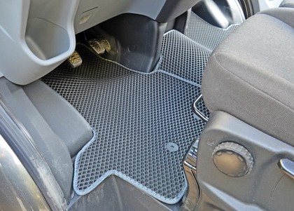 Ворсовые коврики на Ford Transit VII 2014 - 2025 в Иркутске