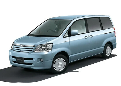 Ворсовые коврики на Toyota Noah (R60) 2001 - 2007 в Иркутске