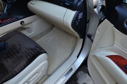 Ворсовые коврики на Lexus RX III 2009 - 2015 в Иркутске