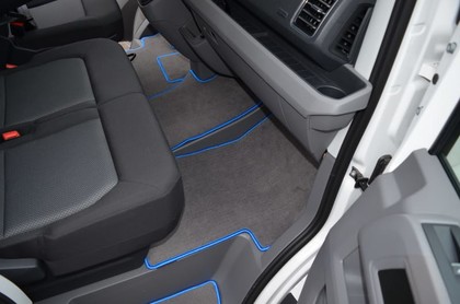 Ворсовые коврики на Volkswagen Crafter II 2016 - 2025 в Иркутске