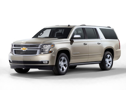 EVA коврики на Chevrolet Suburban 2014 - 2020 в Иркутске