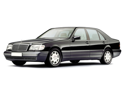 Ворсовые коврики на Mercedes S (W140) 1991 - 1998 в Иркутске