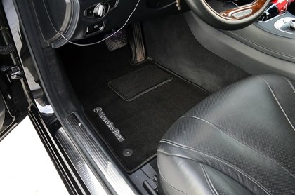 Ворсовые коврики на Mercedes S (C217) Купе 2014 - 2020 в Иркутске