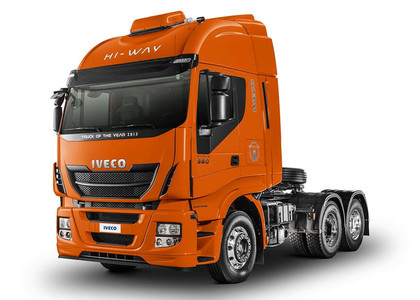 Ворсовые коврики на Iveco Stralis (Hi-Way) 2016 - 2025 в Иркутске