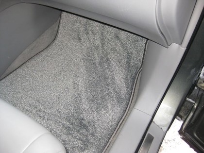 Ворсовые коврики на Toyota Highlander II 2007 - 2013 в Иркутске