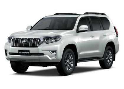 Ворсовые коврики на Toyota Land Cruiser Prado 150 2009 - 2023 в Иркутске
