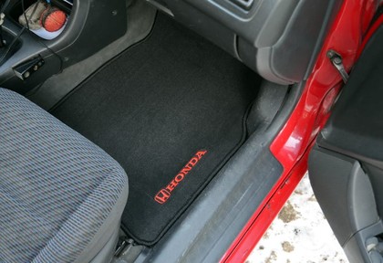 Ворсовые коврики на Honda Civic VI 2d 1995 - 2000 в Иркутске