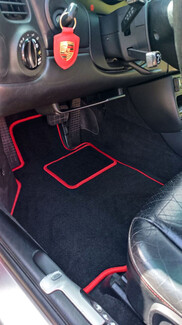 Ворсовые коврики на Porsche 911 (996) 1997 - 2005 в Иркутске Ворсовые коврики на Porsche 911 (996) 1997 - 2005 в Иркутске