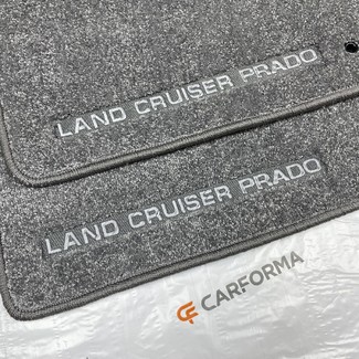 Ворсовые коврики на Toyota Land Cruiser Prado 95 1996 - 2002 в Иркутске
