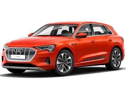 Ворсовые коврики на Audi e-tron 2018 - 2025 в Иркутске