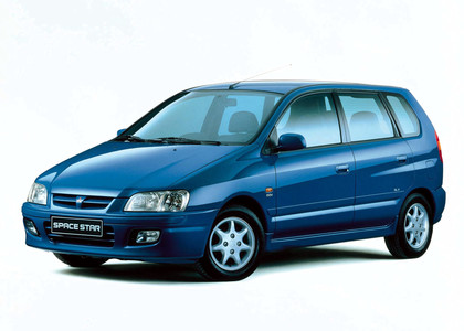 Ворсовые коврики на Mitsubishi Space Star 1998 - 2005 в Иркутске