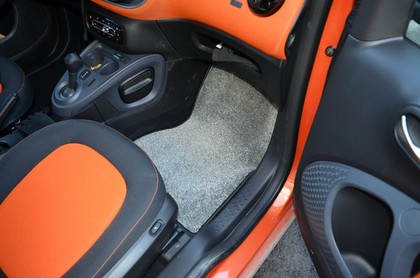 Ворсовые коврики на Smart Fortwo (C453) 2014 - 2025 в Иркутске