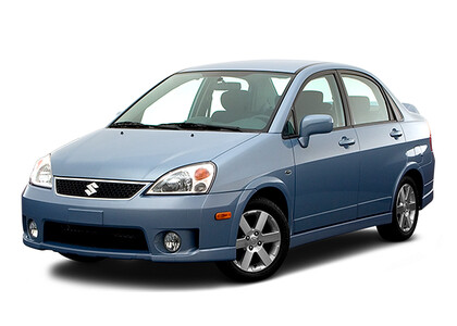 Ворсовые коврики на Suzuki Aerio I 2001 - 2004 в Иркутске