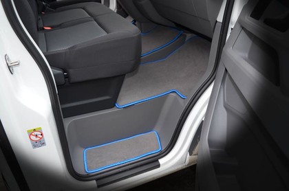 Ворсовые коврики на Volkswagen Crafter II 2016 - 2025 в Иркутске