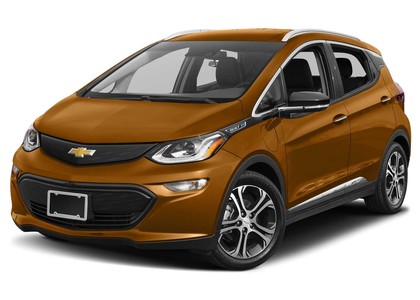 Ворсовые коврики на Chevrolet Bolt 2016 - 2023 в Иркутске