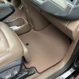 Ворсовые коврики на KIA EV9 2023 - 2025 в Иркутске