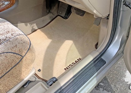 Ворсовые коврики на Nissan Bluebird Sylphy (G10) 2000 - 2006 в Иркутске