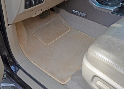 Ворсовые коврики на Toyota Land Cruiser Prado 120 2002 - 2009 в Иркутске