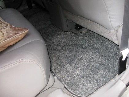 Ворсовые коврики на Toyota Highlander II 2007 - 2013 в Иркутске