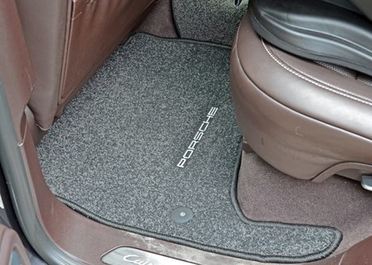 Ворсовые коврики на Porsche Cayenne II 2010 - 2018 в Иркутске
