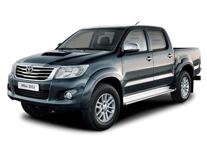 EVA коврики на Toyota Hilux VII 2008 - 2015 в Иркутске